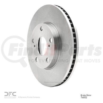 600-76052 by DYNAMIC FRICTION COMPANY - Disc Brake Rotor