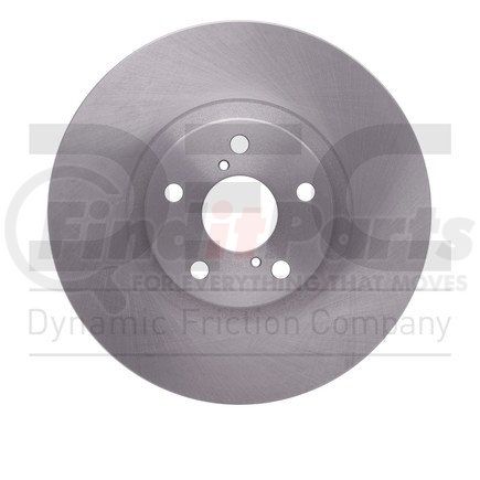 600-76062D by DYNAMIC FRICTION COMPANY - Disc Brake Rotor