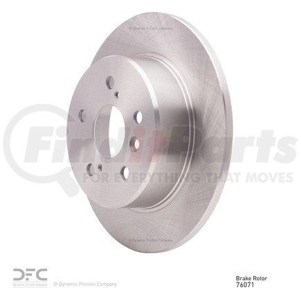 600-76071 by DYNAMIC FRICTION COMPANY - Disc Brake Rotor