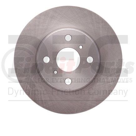 600-76072 by DYNAMIC FRICTION COMPANY - Disc Brake Rotor