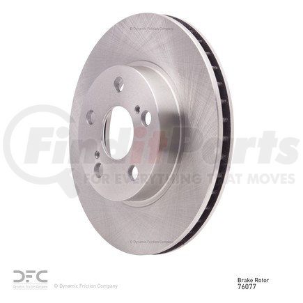 600-76077 by DYNAMIC FRICTION COMPANY - Disc Brake Rotor