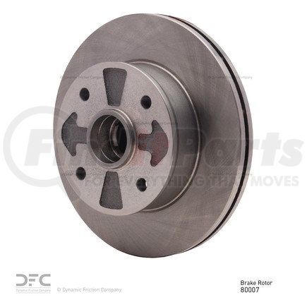 60080007 by DYNAMIC FRICTION COMPANY - Disc Brake Rotor