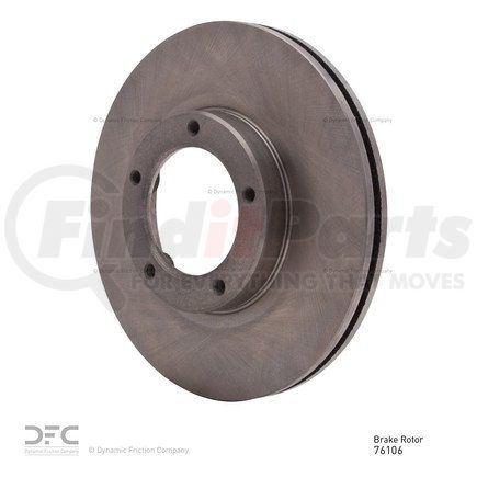 600-76106 by DYNAMIC FRICTION COMPANY - Disc Brake Rotor