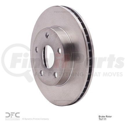 600-76111 by DYNAMIC FRICTION COMPANY - Disc Brake Rotor