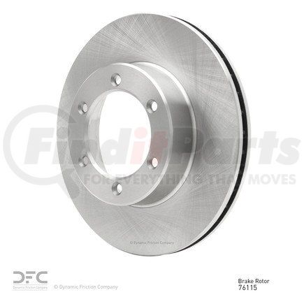 600-76115 by DYNAMIC FRICTION COMPANY - Disc Brake Rotor