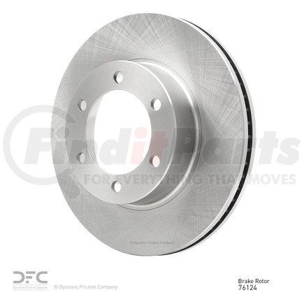 600-76124 by DYNAMIC FRICTION COMPANY - Disc Brake Rotor