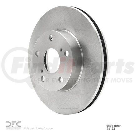 600-76133 by DYNAMIC FRICTION COMPANY - Disc Brake Rotor