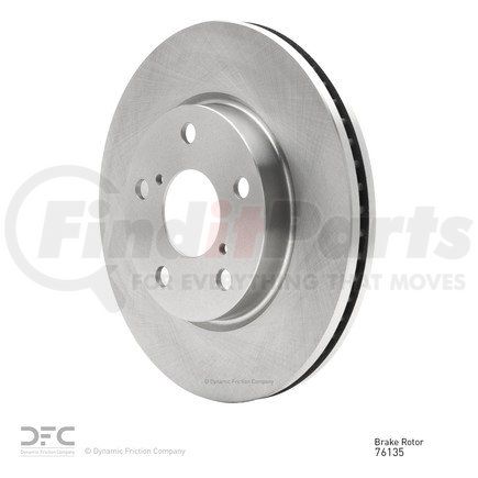 600-76135 by DYNAMIC FRICTION COMPANY - Disc Brake Rotor