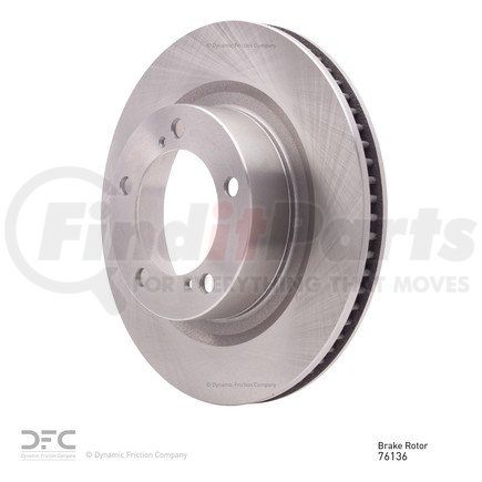 600-76136 by DYNAMIC FRICTION COMPANY - Disc Brake Rotor