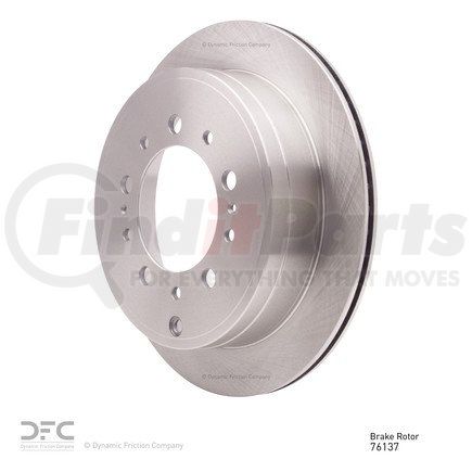 600-76137 by DYNAMIC FRICTION COMPANY - Disc Brake Rotor