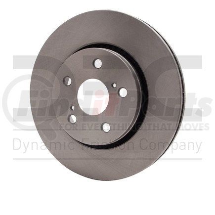 600-76153 by DYNAMIC FRICTION COMPANY - Disc Brake Rotor