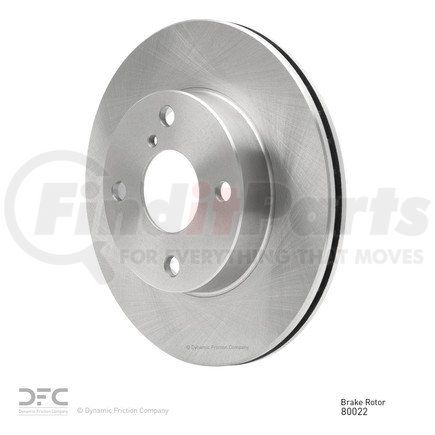 600-80022 by DYNAMIC FRICTION COMPANY - Disc Brake Rotor