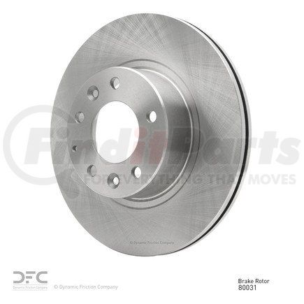 600-80031 by DYNAMIC FRICTION COMPANY - Disc Brake Rotor