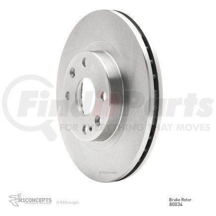 600-80034 by DYNAMIC FRICTION COMPANY - Disc Brake Rotor