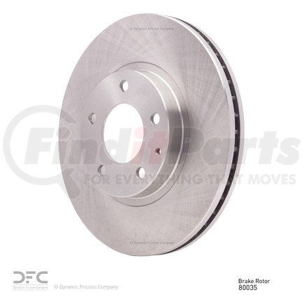 600-80035 by DYNAMIC FRICTION COMPANY - Disc Brake Rotor