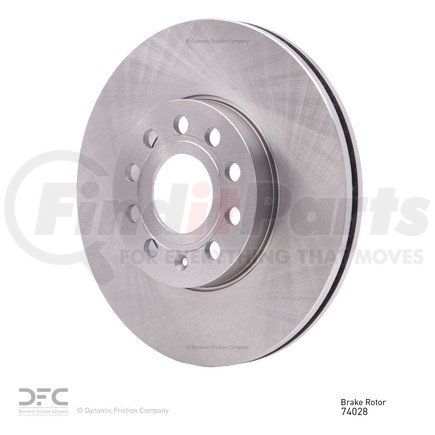 600-74028 by DYNAMIC FRICTION COMPANY - Disc Brake Rotor