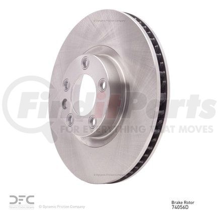 600-74056D by DYNAMIC FRICTION COMPANY - Disc Brake Rotor