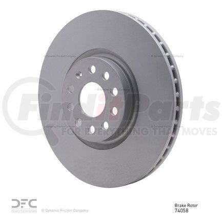 600-74058 by DYNAMIC FRICTION COMPANY - Disc Brake Rotor