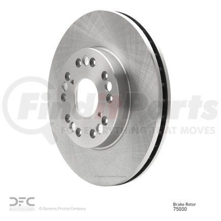 600-75000 by DYNAMIC FRICTION COMPANY - Disc Brake Rotor