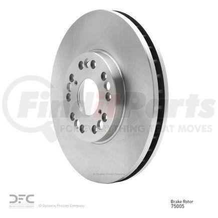 600-75005 by DYNAMIC FRICTION COMPANY - Disc Brake Rotor