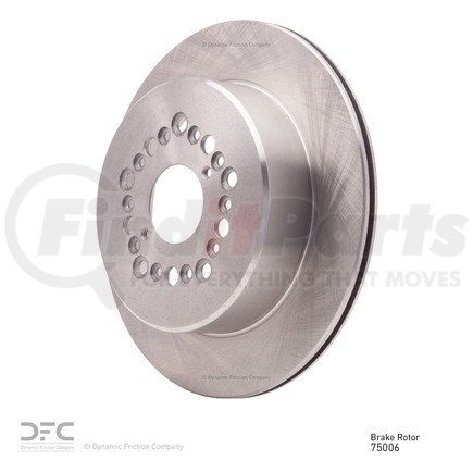 600-75006 by DYNAMIC FRICTION COMPANY - Disc Brake Rotor