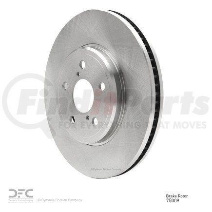 600-75009 by DYNAMIC FRICTION COMPANY - Disc Brake Rotor