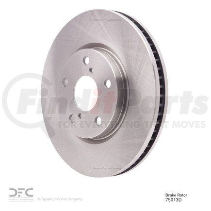 600-75013D by DYNAMIC FRICTION COMPANY - Disc Brake Rotor