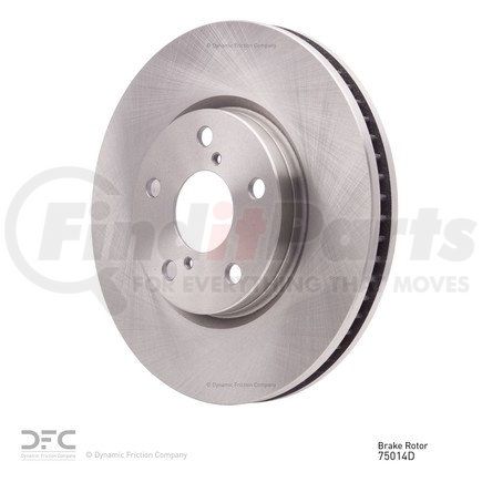 600-75014D by DYNAMIC FRICTION COMPANY - Disc Brake Rotor
