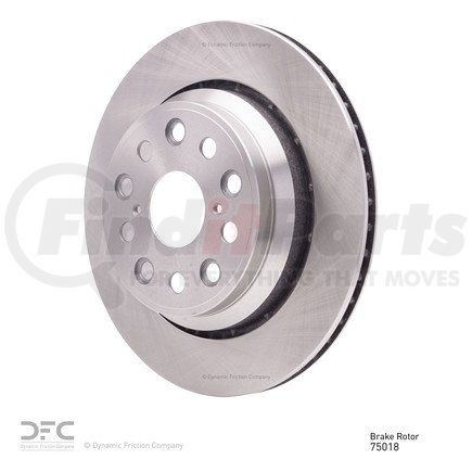 600-75018 by DYNAMIC FRICTION COMPANY - Disc Brake Rotor