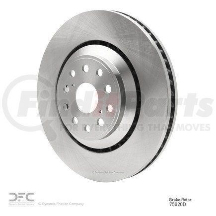 600-75020D by DYNAMIC FRICTION COMPANY - Disc Brake Rotor