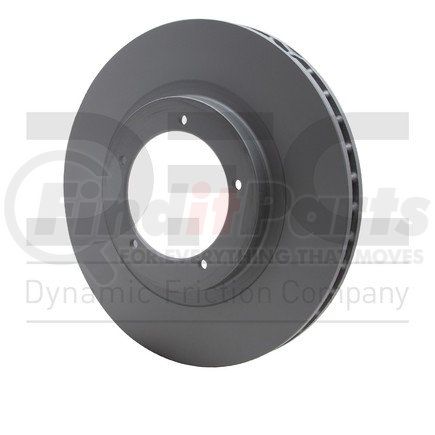 604-02018 by DYNAMIC FRICTION COMPANY - GEOSPEC Coated Rotor - Blank