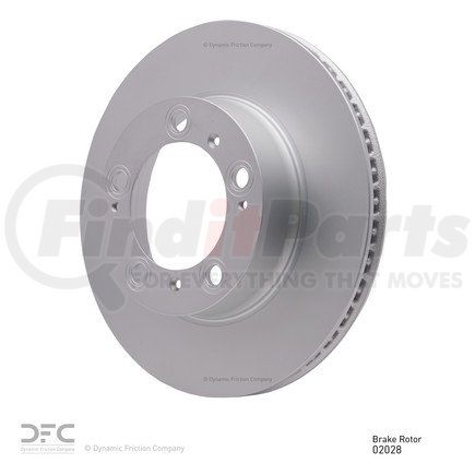 604-02028 by DYNAMIC FRICTION COMPANY - GEOSPEC Coated Rotor - Blank