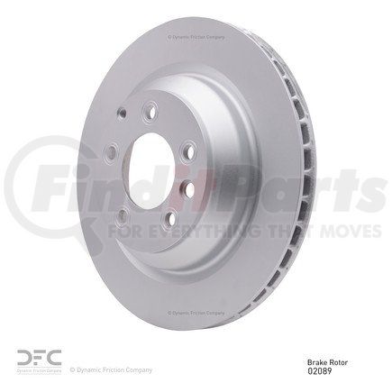 604-02089 by DYNAMIC FRICTION COMPANY - GEOSPEC Coated Rotor - Blank