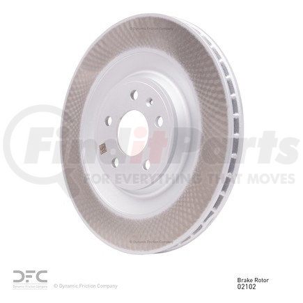 60402102 by DYNAMIC FRICTION COMPANY - DFC GEOSPEC Coated Rotor