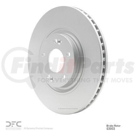 604-03003 by DYNAMIC FRICTION COMPANY - GEOSPEC Coated Rotor - Blank