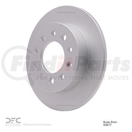 604-03017 by DYNAMIC FRICTION COMPANY - GEOSPEC Coated Rotor - Blank