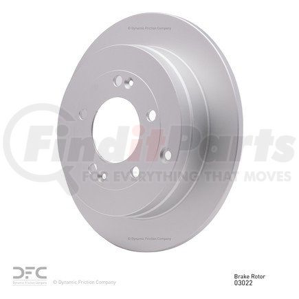 604-03022 by DYNAMIC FRICTION COMPANY - GEOSPEC Coated Rotor - Blank