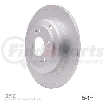 604-03033 by DYNAMIC FRICTION COMPANY - GEOSPEC Coated Rotor - Blank