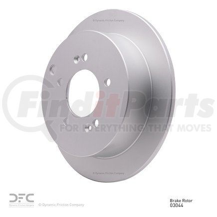 604-03044 by DYNAMIC FRICTION COMPANY - GEOSPEC Coated Rotor - Blank