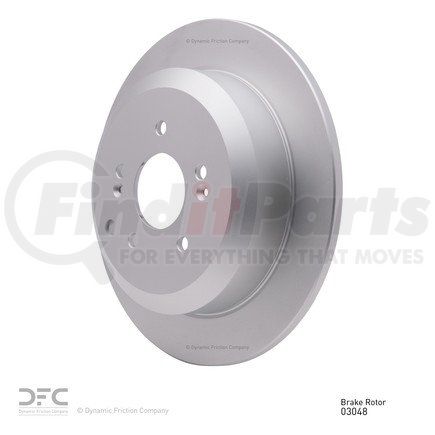 604-03048 by DYNAMIC FRICTION COMPANY - GEOSPEC Coated Rotor - Blank