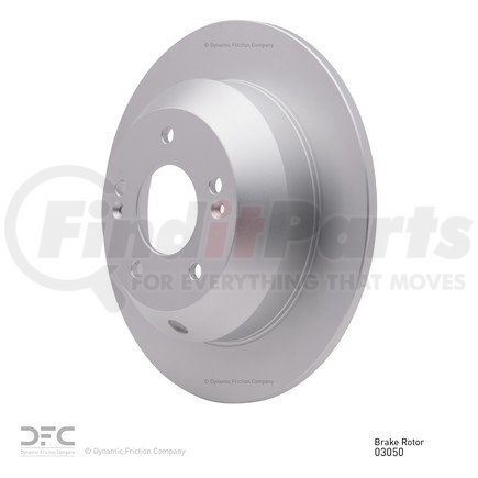 604-03050 by DYNAMIC FRICTION COMPANY - GEOSPEC Coated Rotor - Blank