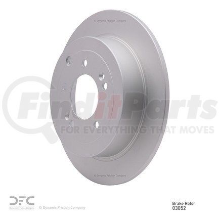 604-03052 by DYNAMIC FRICTION COMPANY - GEOSPEC Coated Rotor - Blank