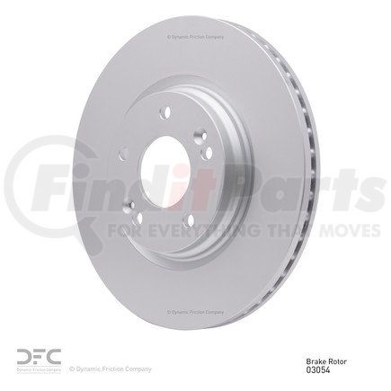 604-03054 by DYNAMIC FRICTION COMPANY - GEOSPEC Coated Rotor - Blank