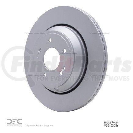 604-03056 by DYNAMIC FRICTION COMPANY - GEOSPEC Coated Rotor - Blank