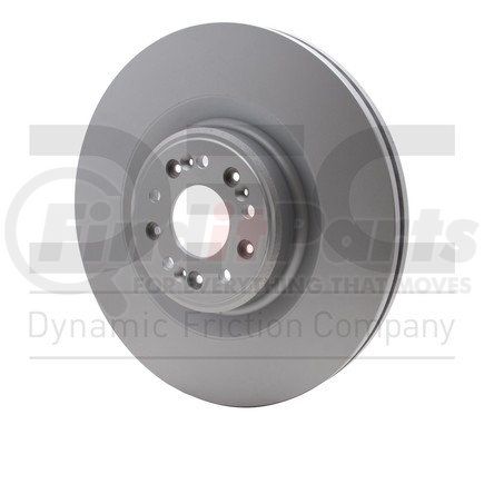 604-10001 by DYNAMIC FRICTION COMPANY - GEOSPEC Coated Rotor - Blank