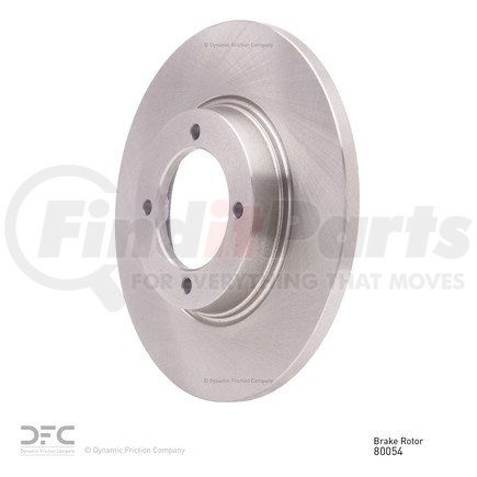 600-80054 by DYNAMIC FRICTION COMPANY - Disc Brake Rotor