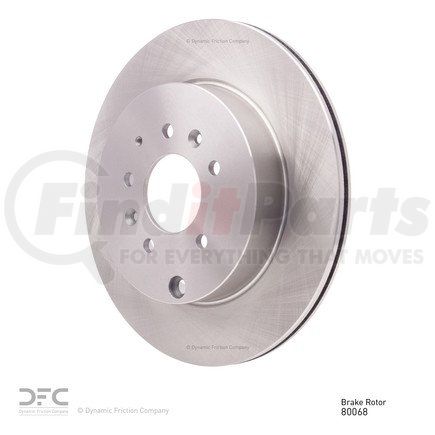 600-80068 by DYNAMIC FRICTION COMPANY - Disc Brake Rotor