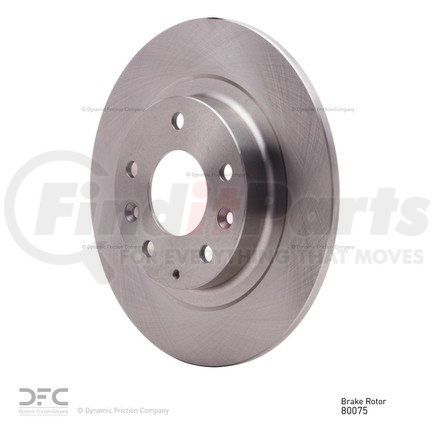 600-80075 by DYNAMIC FRICTION COMPANY - Disc Brake Rotor