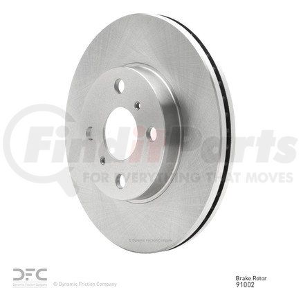 600-91002 by DYNAMIC FRICTION COMPANY - Disc Brake Rotor