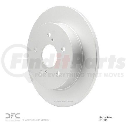 604-01006 by DYNAMIC FRICTION COMPANY - GEOSPEC Coated Rotor - Blank